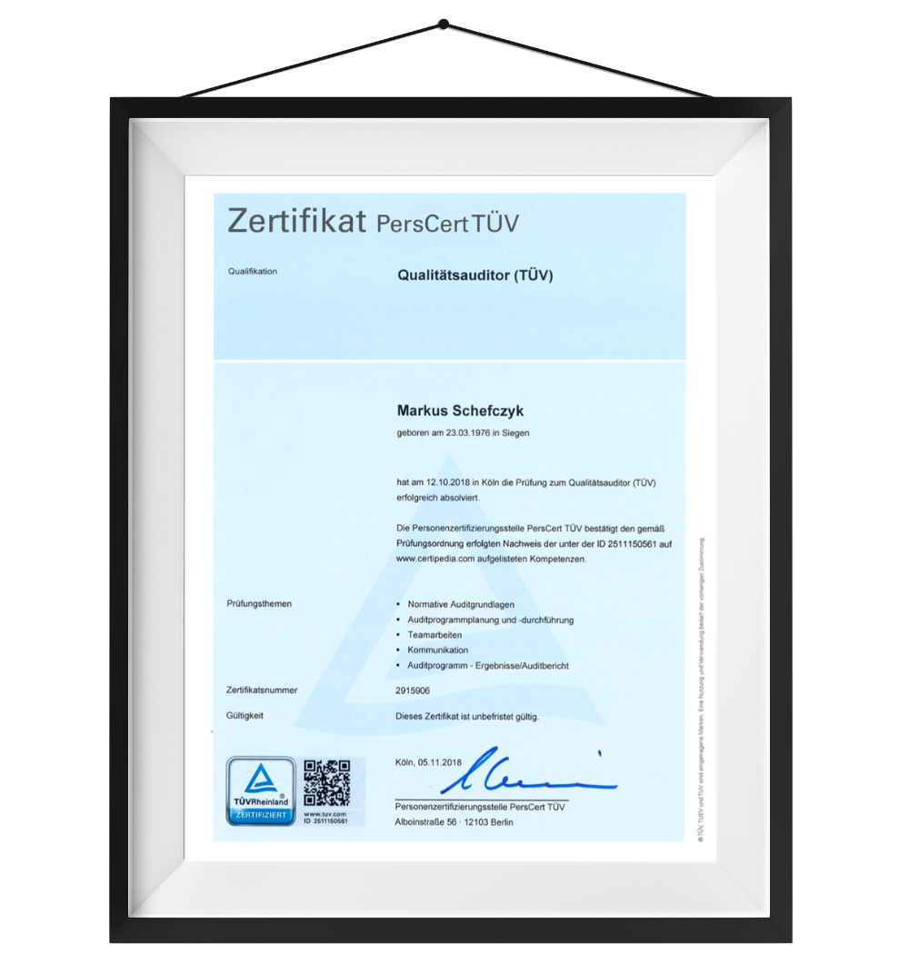 Zertifikat